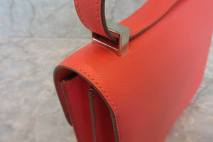 HERMES／エルメス コンスタンス3 24 ヴォーエプソン ローズジャイプール □P刻印 ショルダーバッグ 700030053