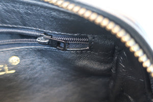 CHANEL/シャネル ココマークフリンジチェーンショルダーバッグ ラムスキン ブラック/ゴールド金具 ショルダーバッグ 700060286