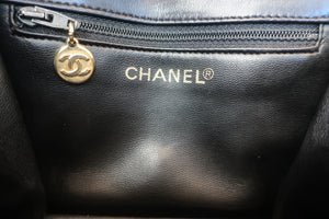 CHANEL/シャネル マトラッセウエストバッグ ラムスキン ブラック/ゴールド金具 ウエストバッグ 600110182