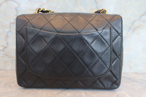 CHANEL/シャネル ミニマトラッセシングルフラップチェーンショルダーバッグ ラムスキン ブラック/ゴールド金具 ショルダーバッグ 700060132