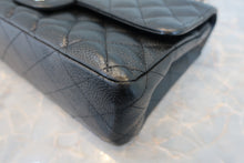将图片加载到图库查看器，CHANEL/香奈儿 CF 双盖 链条包 Caviar skin Black/Silver hadware(黑色/銀色金属) 肩背包 800090061
