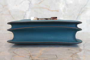 HERMES／エルメス コンスタンス3 ミニ エバーカラー ヴェールボスフォール D刻印 ショルダーバッグ 700050270