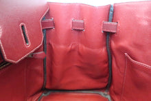 Load image into Gallery viewer, HERMES BIRKIN 35 Graine Lisse leather Rouge H □F Engraving Hand bag 600020021
