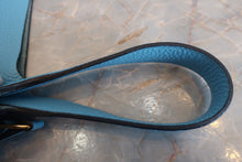 将图片加载到图库查看器，HERMES PICOTIN LOCK PM Clemence leather Blue du nord C刻印 Hand bag 700120243
