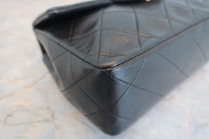 CHANEL/シャネル ミニマトラッセシングルフラップチェーンショルダーバッグ ラムスキン ブラック/ゴールド金具 ショルダーバッグ 700060132