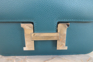 HERMES／エルメス コンスタンス3 ミニ エバーカラー ヴェールボスフォール D刻印 ショルダーバッグ 700050270