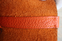 Load image into Gallery viewer, HERMES PICOTIN LOCK PM Clemence leather Feu T Engraving Hand bag 700010202
