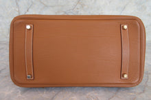 画像をギャラリービューアに読み込む, HERMES／エルメス バーキン35 トゴ ゴールド □H刻印 ハンドバッグ 700090037

