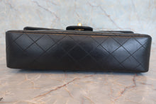 画像をギャラリービューアに読み込む, CHANEL/シャネル マトラッセ親子バッグ（親のみ） ラムスキン ブラック/ゴールド金具 ハンドバッグ 800010229
