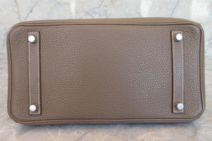 HERMES／エルメス バーキン30 トリヨンクレマンス エトゥープ ハンドバッグ 700030140