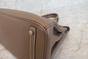 HERMES／エルメス バーキン30 トリヨンクレマンス エトゥープ ハンドバッグ 700030140