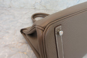 HERMES／エルメス バーキン30 トリヨンクレマンス エトゥープ ハンドバッグ 700030140
