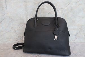HERMES／エルメス ボリード31 トリヨンクレマンス ブラック □J刻印 ショルダーバッグ 700060230