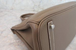 HERMES／エルメス バーキン30 トリヨンクレマンス エトゥープ ハンドバッグ 700030140