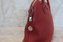 Load image into Gallery viewer, HERMES／BOLIDE 31 Clemence leather Rouge H □Q Engraving Shoulder bag 700100080
