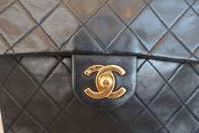 画像をギャラリービューアに読み込む, CHANEL/シャネル ミニマトラッセシングルフラップチェーンショルダーバッグ ラムスキン ブラック/ゴールド金具 ショルダーバッグ 800040038

