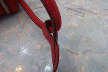 将图片加载到图库查看器，HERMES LINDY 30 Clemence leather Rouge garance □R刻印 Shoulder bag 600090096
