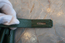 將圖片載入圖庫檢視器 HERMES／エルメス バーキン30 アルデンヌ グリーン □B刻印 ハンドバッグ 700090208
