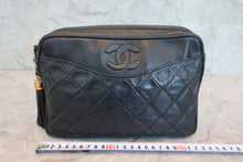 画像をギャラリービューアに読み込む, CHANEL/シャネル マトラッセフリンジチェーンショルダーバッグ ラムスキン ブラック/ゴールド金具 ショルダーバッグ 800060173
