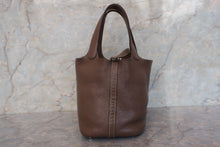 画像をギャラリービューアに読み込む, HERMES／エルメス ピコタンロックＰＭ トリヨンクレマンス エトゥープ ハンドバッグ 700110100
