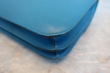 Load image into Gallery viewer, HERMES CONSTANCE3 MINI Epsom leather Blue izmir T Engraving Shoulder bag 600110085
