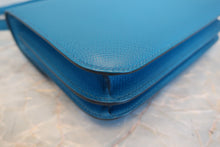 Load image into Gallery viewer, HERMES CONSTANCE3 MINI Epsom leather Blue izmir T Engraving Shoulder bag 600110085
