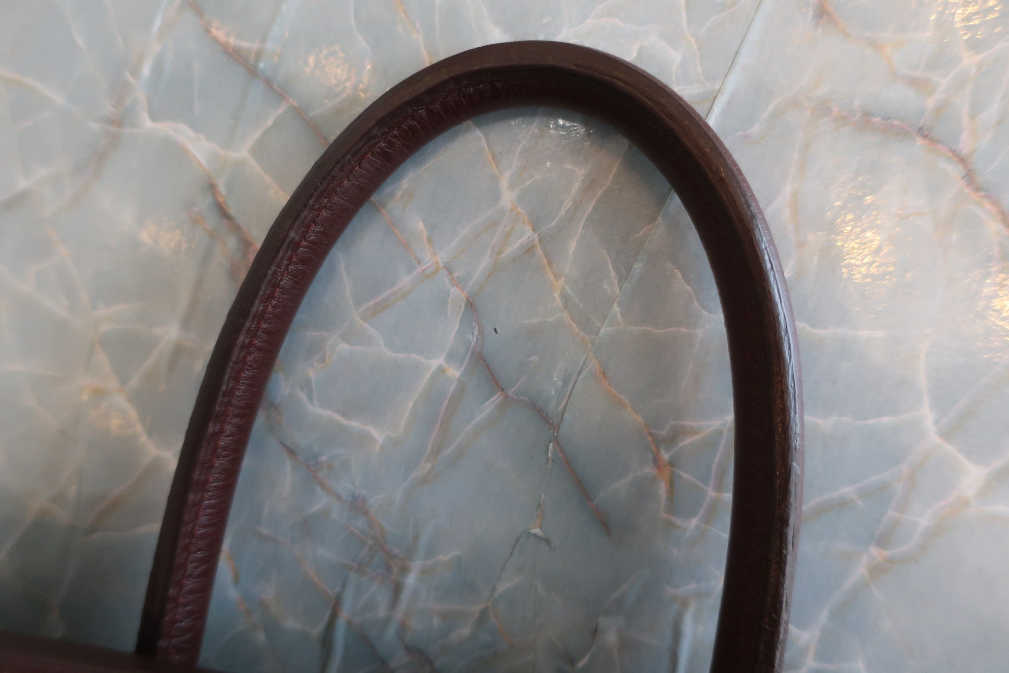 HERMES／BOLIDE 31 Epsom leather Mango □P Engraving Shoulder bag