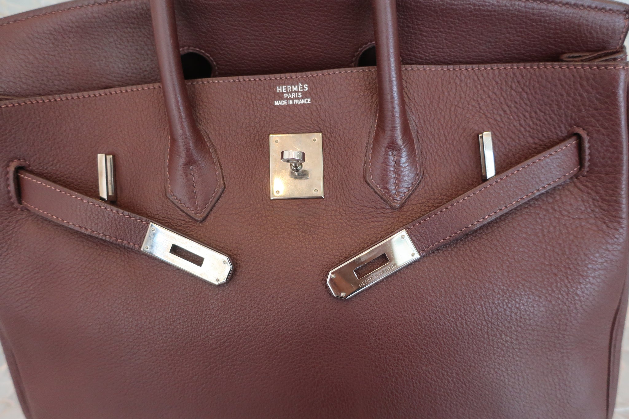 Hermes Gold Epsom Leather Bolide 27 Bag Hermes