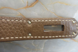 HERMES／エルメス バーキン30 トリヨンクレマンス エトゥープ ハンドバッグ 700030140