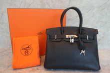 画像をギャラリービューアに読み込む, HERMES／エルメス バーキン30 トリヨンクレマンス ブラック □G刻印 ハンドバッグ 700090236
