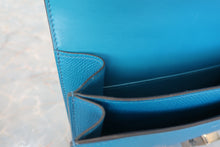 Load image into Gallery viewer, HERMES CONSTANCE3 MINI Epsom leather Blue izmir T Engraving Shoulder bag 600110085
