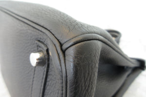 HERMES／エルメス バーキン30 トリヨンクレマンス ブラック □N刻印 ハンドバッグ 700070135