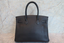 画像をギャラリービューアに読み込む, HERMES／エルメス バーキン30 トリヨンクレマンス ブラック □G刻印 ハンドバッグ 700090236
