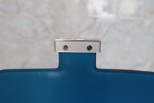 Load image into Gallery viewer, HERMES CONSTANCE3 MINI Epsom leather Blue izmir T Engraving Shoulder bag 600110085
