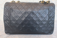 画像をギャラリービューアに読み込む, CHANEL/シャネル デカマトラッセシングルフラップチェーンショルダーバッグ ラムスキン ブラック/ゴールド金具 ショルダーバッグ 800020060

