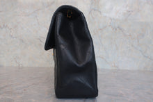 画像をギャラリービューアに読み込む, CHANEL/シャネル デカマトラッセシングルフラップチェーンショルダーバッグ ラムスキン ブラック/ゴールド金具 ショルダーバッグ 800020060
