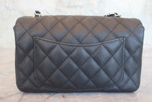 画像をギャラリービューアに読み込む, CHANEL/シャネル ミニマトラッセシングルフラップチェーンショルダーバッグ キャビアスキン ブラック/シルバー金具 ショルダーバッグ 800040039

