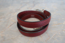 Load image into Gallery viewer, HERMES／BOLIDE 31 Clemence leather Rouge H □Q Engraving Shoulder bag 700100080
