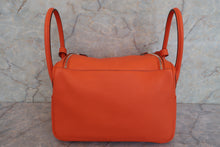 将图片加载到图库查看器，HERMES LINDY 34 Clemence leather Orange poppy □R刻印 Shoulder bag 600090097
