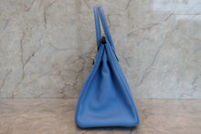 Load image into Gallery viewer, HERMES BIRKIN 30 Epsom leather Blue paradise □N Engraving Hand bag 700100087
