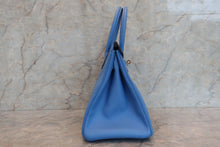 Load image into Gallery viewer, HERMES BIRKIN 30 Epsom leather Blue paradise □N Engraving Hand bag 700100087
