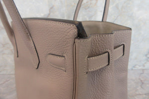 HERMES／エルメス バーキン30 トリヨンクレマンス トゥルティエールグレー □M刻印 ハンドバッグ 700030031