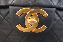 画像をギャラリービューアに読み込む, CHANEL/シャネル デカマトラッセシングルフラップチェーンショルダーバッグ ラムスキン ブラック/ゴールド金具 ショルダーバッグ 800020060
