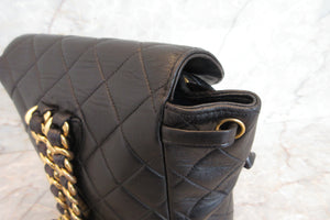 CHANEL/シャネル マトラッセチェーンリュック ラムスキン ブラック/ゴールド金具 リュック 700080040