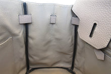 將圖片載入圖庫檢視器 HERMES／エルメス バーキン30 トリヨンクレマンス トゥルティエールグレー □M刻印 ハンドバッグ 700030031
