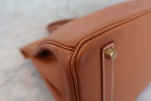 画像をギャラリービューアに読み込む, HERMES／エルメス バーキン35 クシュベル ゴールド 〇Z刻印 ハンドバッグ 700060088
