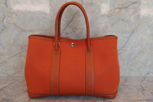HERMES／エルメス ガーデンパーティＴＰＭ トワルオフィシェ/レザー ポティロン □I刻印 ショルダーバッグ 700050151