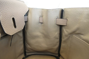 HERMES／エルメス バーキン30 トリヨンクレマンス トゥルティエールグレー □M刻印 ハンドバッグ 700030031