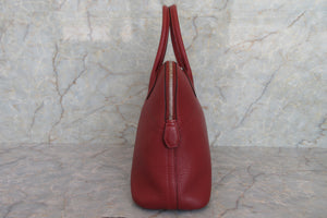 HERMES／エルメス ボリード31 トリヨンクレマンス ルージュアッシュ □Q刻印 ショルダーバッグ 700070086