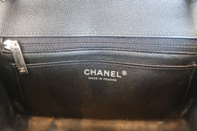 画像をギャラリービューアに読み込む, CHANEL/シャネル ミニマトラッセシングルフラップチェーンショルダーバッグ キャビアスキン ブラック/シルバー金具 ショルダーバッグ 800040039
